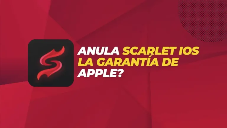 ¿Anula Scarlet iOS la garantía de Apple?