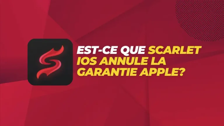 Est-ce que Scarlet iOS annule la garantie Apple?