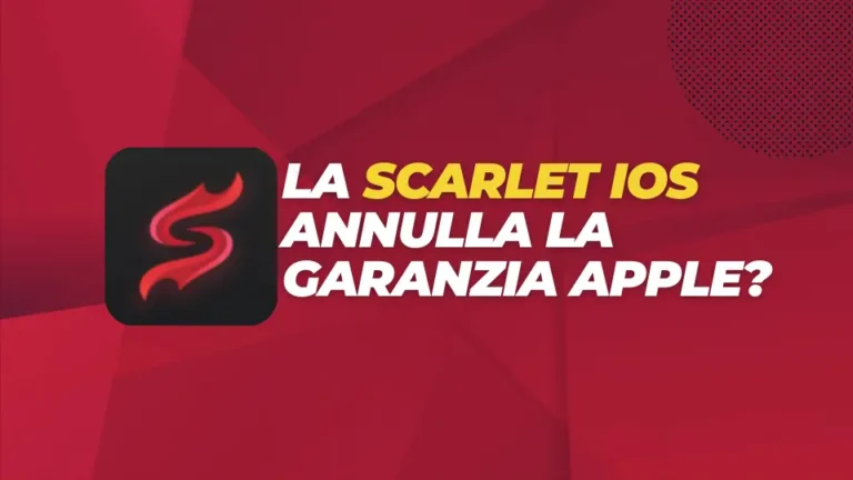 La Scarlet iOS Annulla la Garanzia Apple?