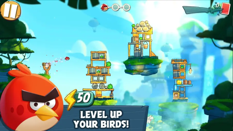 Angry Birds 2 APK on Scarlet iOS gameplay on Scarlet IOS