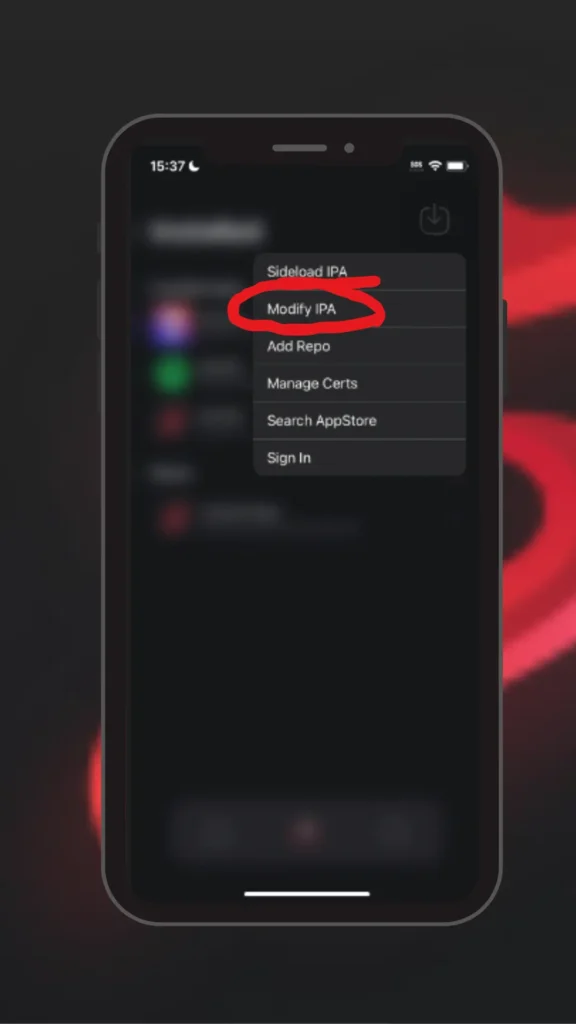 Modify IPA in Scarlet iOS
