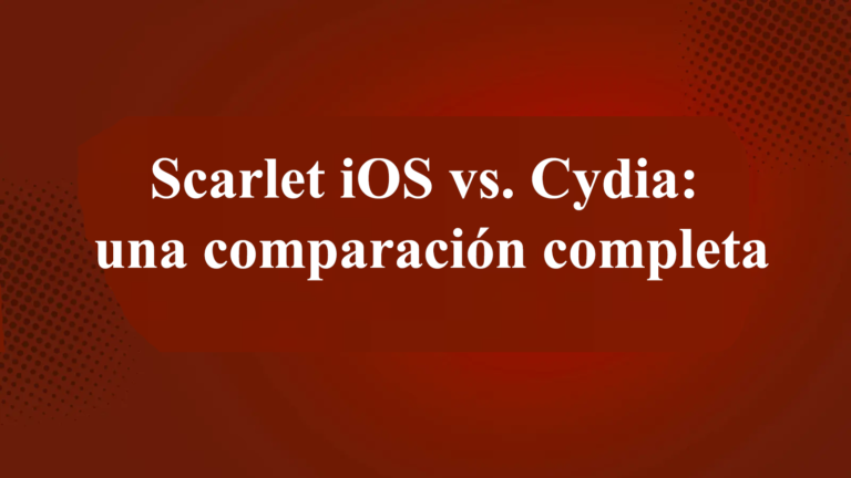 Scarlet iOS vs. Cydia: una comparación completa